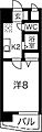 ヒルズ新栄7階5.4万円