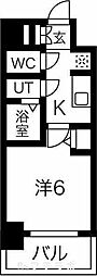 メイクス今池PRIME 1Kの間取図画像