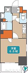 エステムプラザ名古屋丸の内 1Kの間取図画像