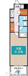 プライムアーバン泉 1LDKの間取図画像
