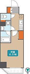 ディアレイシャス大須観音3 1Kの間取図画像