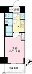 エスリード新栄グランラグジェ 1Kの間取図画像