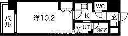 ヒルズ新栄2号館 1Kの間取図画像