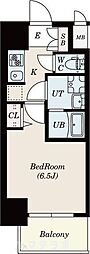 S-RESIDENCEKamimaezuSouth 1Kの間取図画像