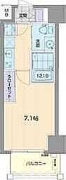 ライブコート千種 1Kの間取図画像