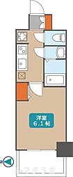 プレサンス太閤通駅前デュプル 1Kの間取図画像