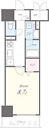 ファミールプライム 1Kの間取図画像