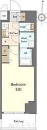 S-RESIDENCE高岳bresa(ブレサ) 1Kの間取図画像