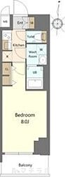 S-RESIDENCE高岳bresa(ブレサ) 1Kの間取図画像