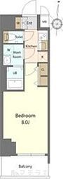S-RESIDENCE高岳bresa(ブレサ) 1Kの間取図画像