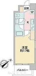 アルフィーレ新栄 1Kの間取図画像