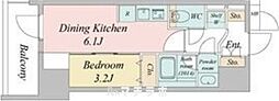名古屋市千種区今池5丁目マンション 1DKの間取図画像