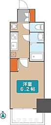 プレサンス千種駅前レイズ 1Kの間取図画像