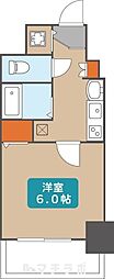 プレサンスナゴヤ桜通ビッグビート 1Kの間取図画像