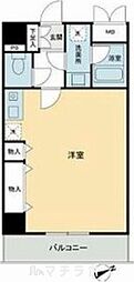 グリーンハイツ新道 ワンルームの間取図画像