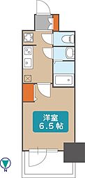 プレサンス新栄ユリシス 1Kの間取図画像