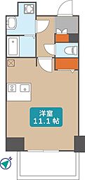 プレサンス鶴舞公園セラヴィ 1Kの間取図画像