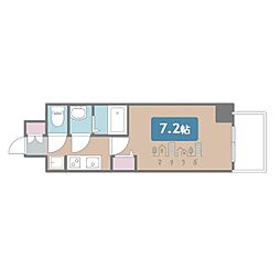 アドバンス名古屋アウリィ 1Kの間取図画像