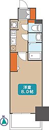 プレサンス新栄町ギャラント 1Kの間取図画像