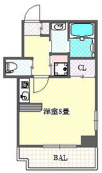 レディース’21 ｜大阪府大阪市浪速区日本橋東3丁目(賃貸マンション1R・8階・22.00㎡)の写真 その22