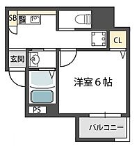 グランパシフィック大国町  ｜ 大阪府大阪市浪速区大国1丁目（賃貸マンション1K・7階・20.84㎡） その2