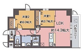 コージー千島  ｜ 大阪府大阪市大正区千島3丁目4-2（賃貸マンション2LDK・4階・56.57㎡） その2