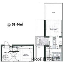 大阪府大阪市浪速区幸町2丁目（賃貸マンション2LDK・10階・58.44㎡） その2