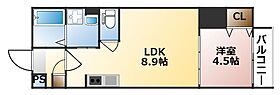 FDSFIERTE  ｜ 大阪府大阪市西成区松2丁目（賃貸アパート1LDK・3階・30.94㎡） その2