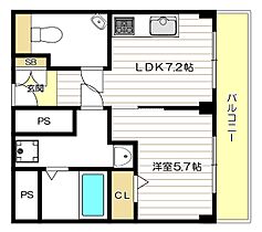 サンクライムハイツ  ｜ 大阪府大阪市大正区三軒家西1丁目（賃貸マンション1LDK・2階・33.00㎡） その2