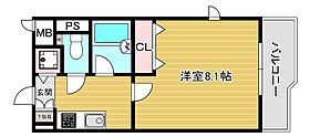 ボアドゥブルー  ｜ 大阪府大阪市浪速区芦原1丁目（賃貸マンション1K・2階・24.15㎡） その2