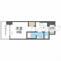 大阪府大阪市浪速区桜川2丁目（賃貸マンション1K・6階・21.37㎡） その2