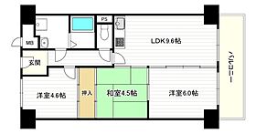 日商岩井泉尾マンション1号棟  ｜ 大阪府大阪市大正区泉尾1丁目（賃貸マンション3LDK・8階・56.00㎡） その2