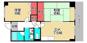 グレース九条  ｜ 大阪府大阪市西区九条南3丁目（賃貸マンション2LDK・5階・50.60㎡） その2