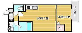 大阪府大阪市大正区泉尾1丁目（賃貸マンション1LDK・1階・29.37㎡） その2