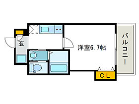 Luxeドーム前II  ｜ 大阪府大阪市西区九条南2丁目（賃貸マンション1K・9階・21.75㎡） その2