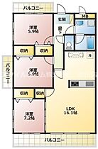 アーバンポイント三好II 101 ｜ 愛知県みよし市三好町上76-7（賃貸マンション3LDK・1階・77.53㎡） その2