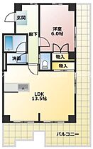 群雄久保ビル 402 ｜ 愛知県豊田市久保町1丁目1-6（賃貸マンション1LDK・4階・42.48㎡） その2