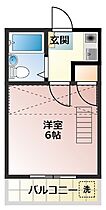 ハイドアウト園 107 ｜ 愛知県豊田市広路町1丁目25-1（賃貸アパート1K・1階・16.25㎡） その2