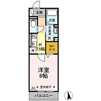 ＧＲＡＮＤ　Ｄ－ｒｏｏｍ月見 302 ｜ 愛知県豊田市月見町2丁目6-6（賃貸アパート1K・3階・29.17㎡） その2