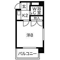 ガーデンコート豊田 302 ｜ 愛知県豊田市神明町2丁目10-1（賃貸マンション1K・3階・20.46㎡） その2