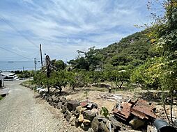 詫間町大浜紫雲出山麓の、海の見える土地