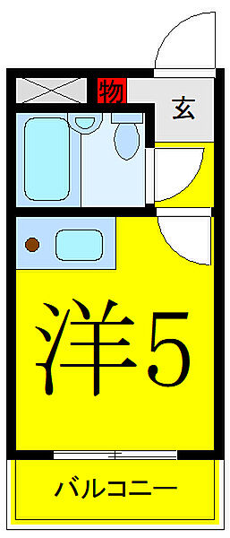コートハウス双葉台 103｜東京都板橋区双葉町(賃貸マンション1R・2階・10.87㎡)の写真 その2