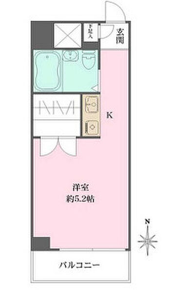 プレステージ東武練馬 508｜東京都練馬区北町2丁目(賃貸マンション1R・5階・17.00㎡)の写真 その2