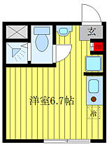 Ｇｌａｎｚ稲荷台 302 ｜ 東京都板橋区稲荷台（賃貸アパート1R・3階・13.81㎡） その2