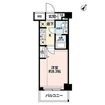 東京都板橋区志村1丁目（賃貸マンション1K・4階・25.88㎡） その2