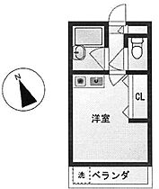 アベコーポ 202 ｜ 東京都豊島区南長崎4丁目（賃貸アパート1R・2階・14.50㎡） その2