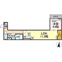 徳丸3丁目PJ 102 ｜ 東京都板橋区徳丸3丁目（賃貸アパート1LDK・1階・40.92㎡） その1