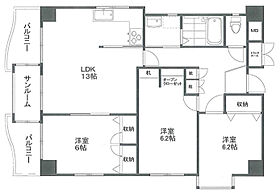 フォレスト上原 503 ｜ 東京都練馬区旭町1丁目8-7（賃貸マンション3LDK・5階・78.33㎡） その1