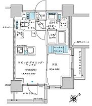 プレミスト板橋 1404 ｜ 東京都板橋区板橋3丁目（賃貸マンション1LDK・14階・31.62㎡） その2