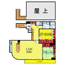 東京都北区滝野川7丁目（賃貸マンション2LDK・8階・75.93㎡） その2